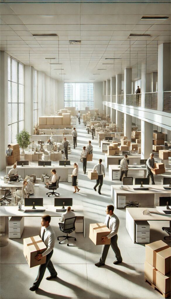 Mudanzas de empresas Ciudad Jardín