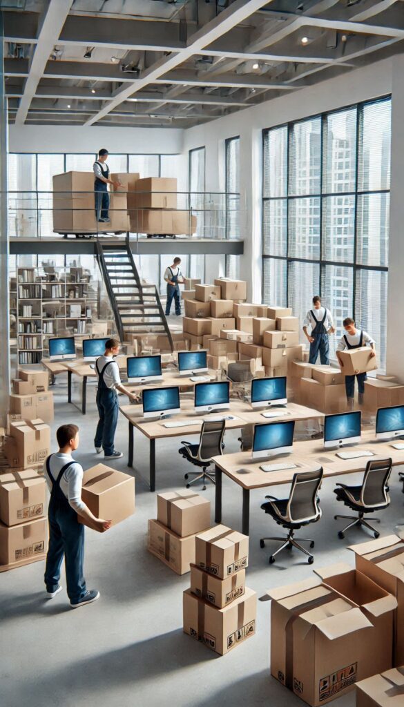 Mudanzas de oficinas Barrio de la Estación